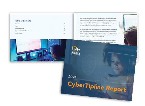 2024 CyberTipline Report illustration