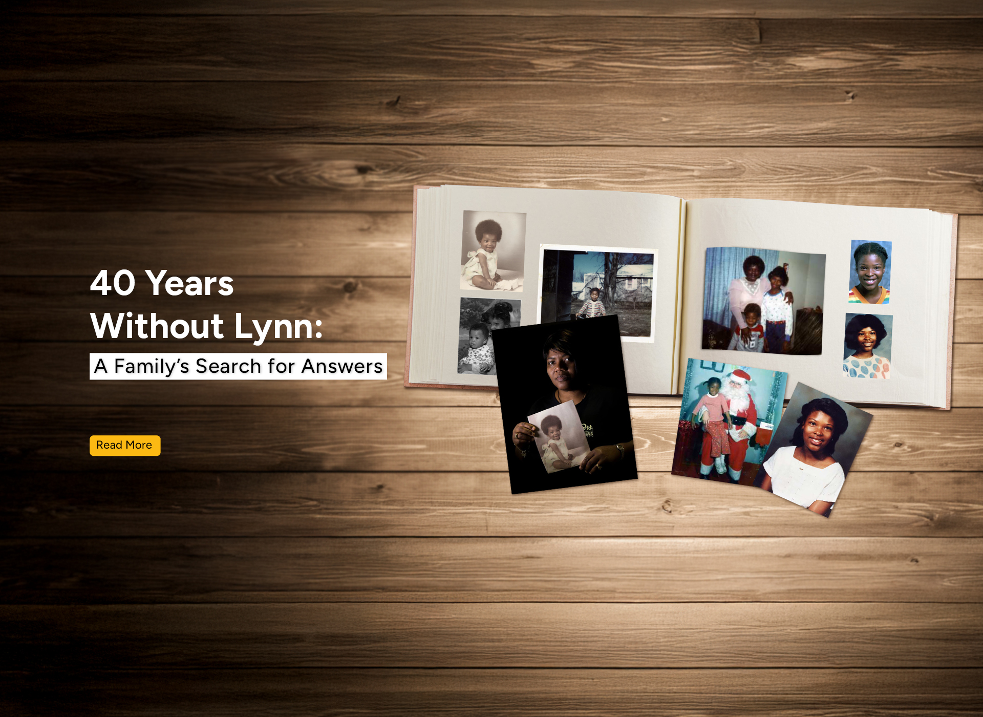 collage of 4 pictures against a wooden background